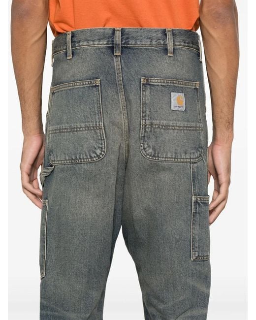 Carhartt Double Knee Jeans in het Gray voor heren
