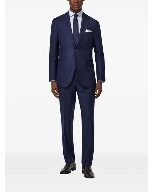 Boggi Blue Bird's Eye Jacket for men