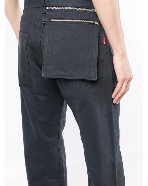 Pantaloni Dritti di Undercover in Blue da Uomo