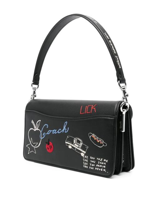 COACH Black Tabby 26 Shoulder Bag