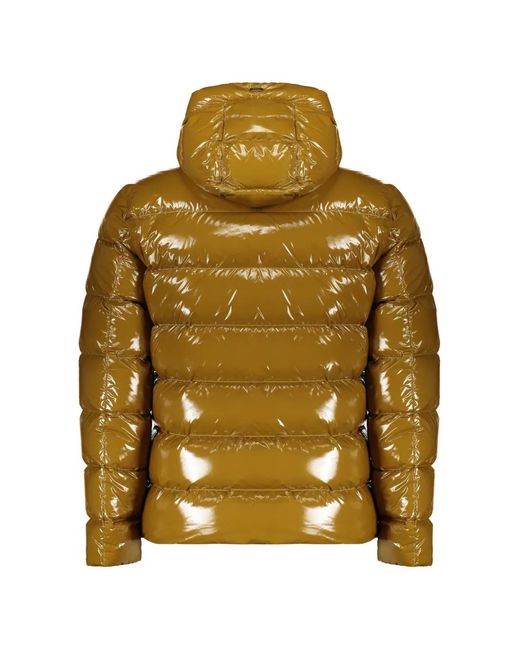 Herno Metallic Hooded Down Jacket for men