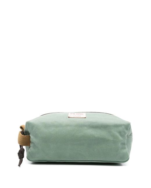 メンズ Filson Tin Cloth トラベルポーチ Green