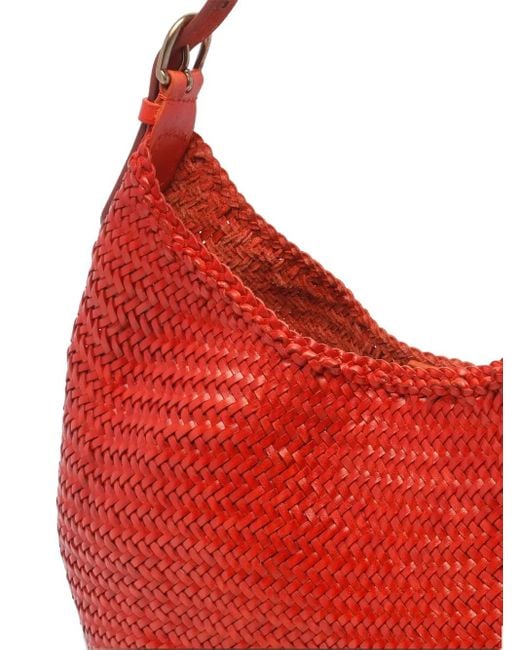 Dragon Diffusion Red Luna Mezza Shoulder Bag