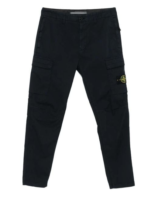 Stone Island Hose mit aufgesetzter Tasche in Blue für Herren
