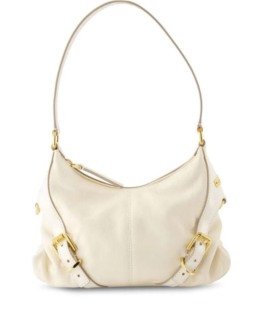 Givenchy Natural Voyou Leather Shoulder Bag