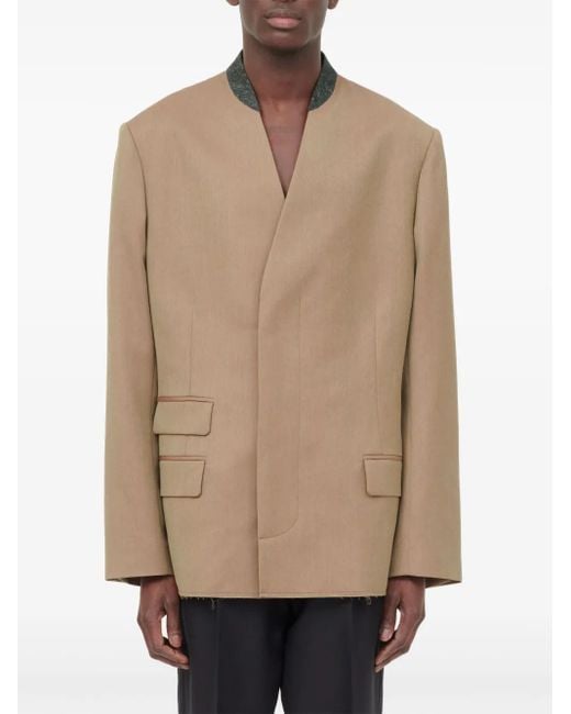 Maison Margiela Brown Wool Jacket