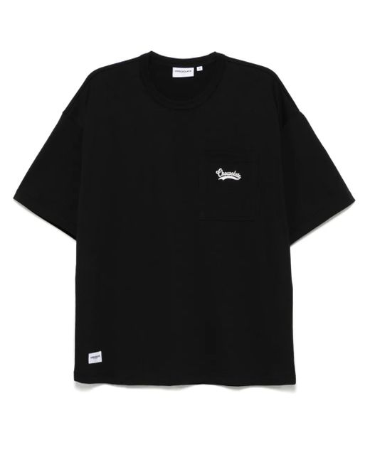 メンズ Chocoolate ロゴ Tシャツ Black