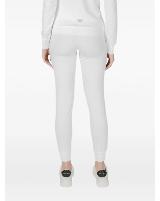 EA7 Trainingspak Met Logo Van Stras in het White