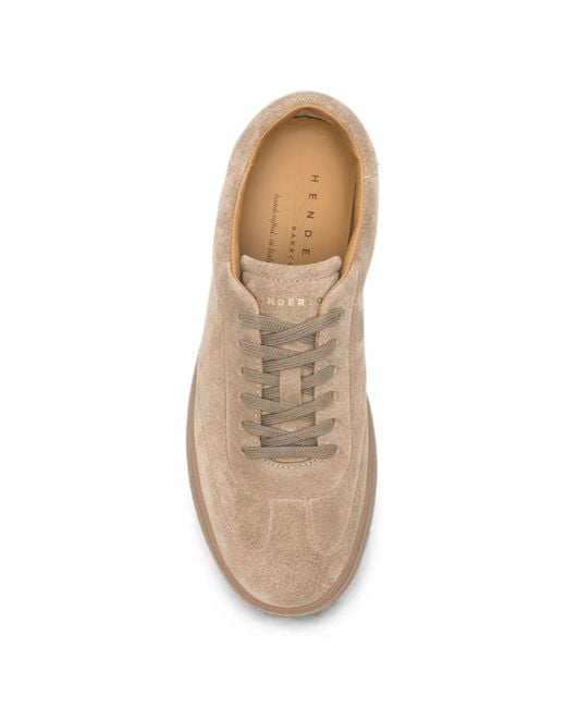 Henderson Natural Suede Sneakers