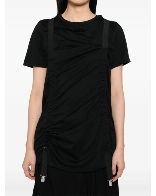 Limi Feu ステッチ Tシャツ Black