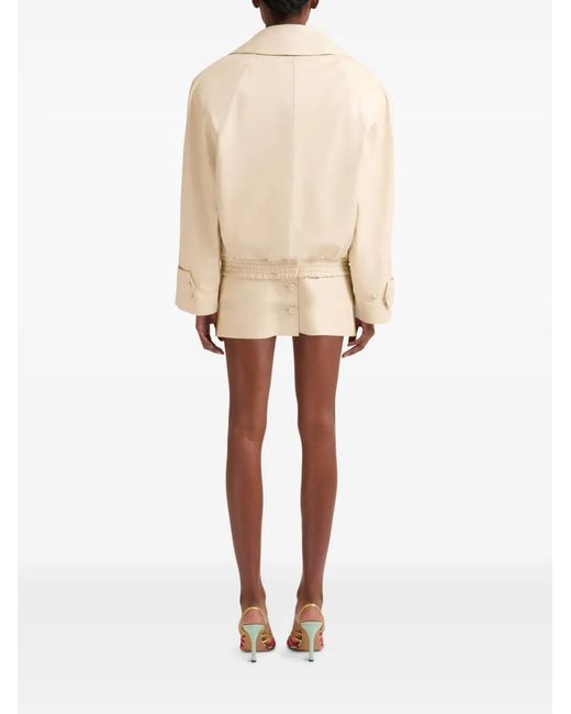 Marni Natural Double-Breasted Jacket