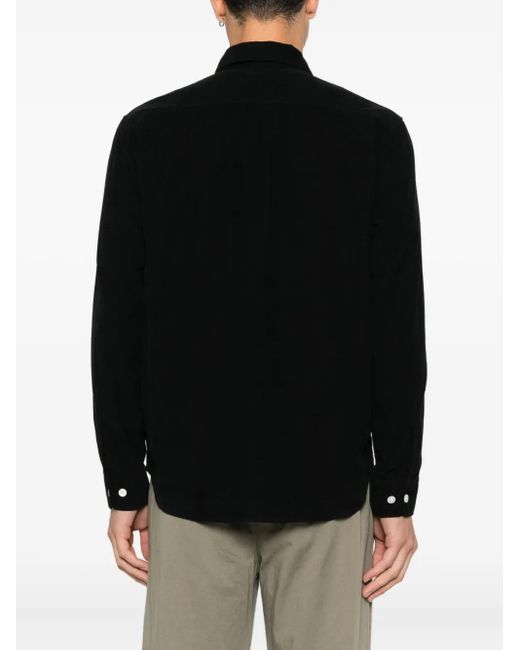C P Company Black Buttoned Shirt for men