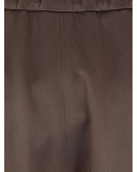 Brunello Cucinelli フレアスカート Brown