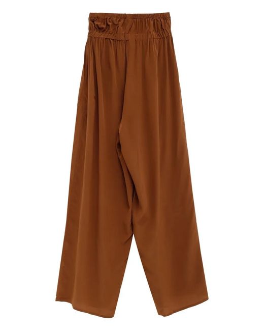 Baserange Brown Tin Elasticated Trousers