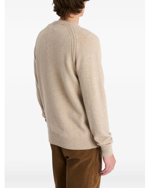 Pringle of Scotland Natural Crew-Neck Sweater for men