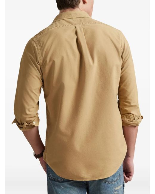 Polo Ralph Lauren Natural Garment-Dyed Shirt for men
