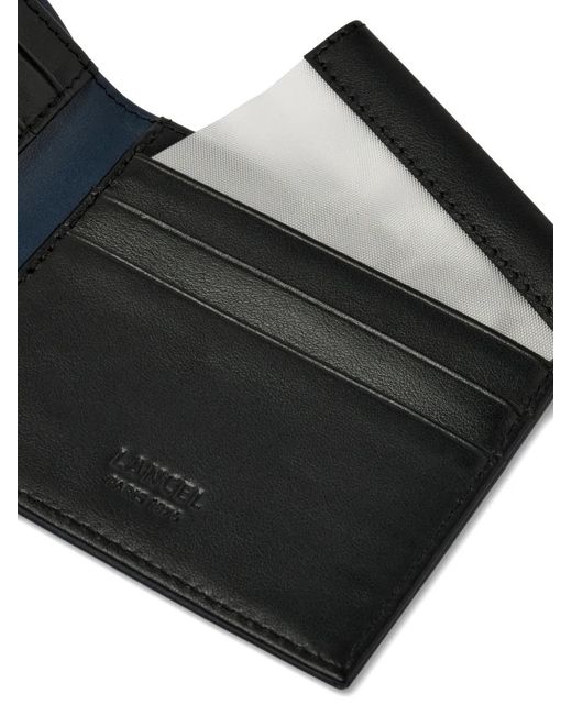 Lancel Blue Leon Logo Wallet for men