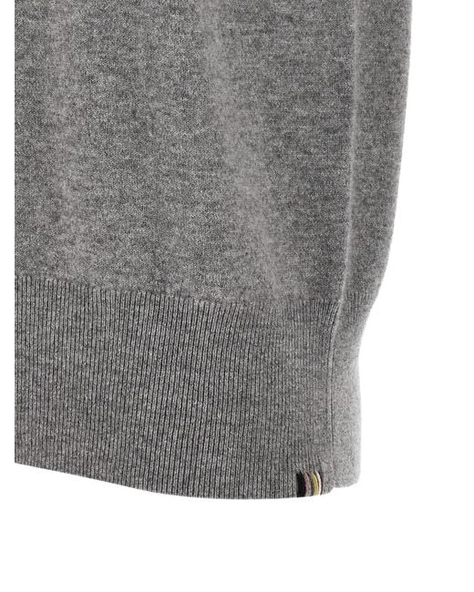 Extreme Cashmere Gray V-neck Vest