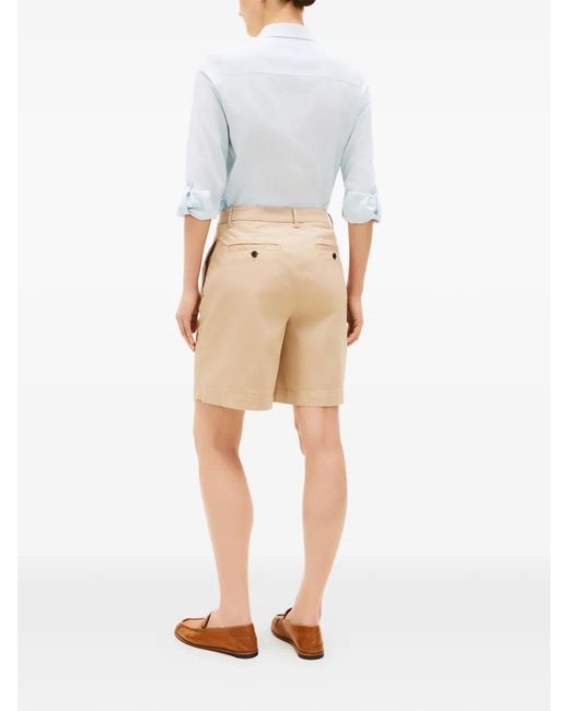 Tommy Hilfiger Natural Buttoned Shorts