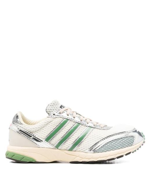 Adidas White Adizero Adios Sneakers for men