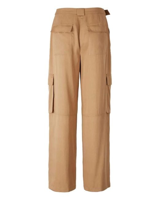 Jonathan Simkhai Natural Belted Cargo Pants