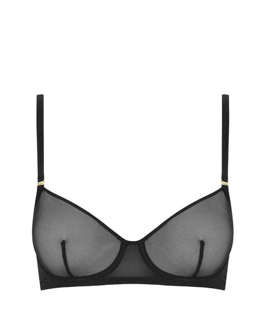 Maison Close Black Corps À Corps Wire Bra