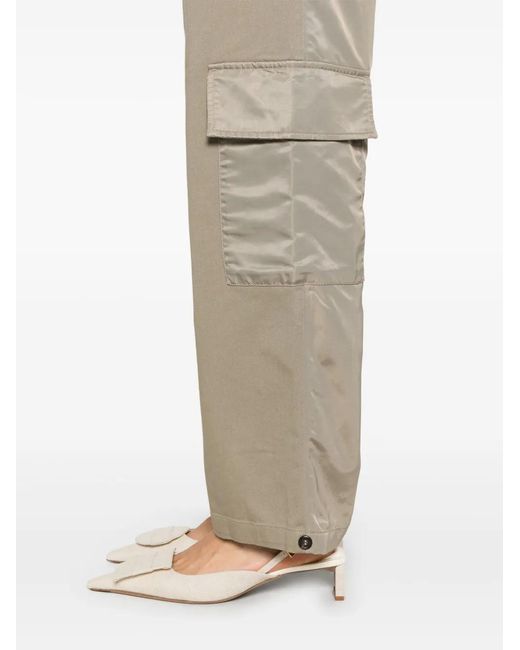 Pinko Natural Relaxed Fit Cargo Trousers