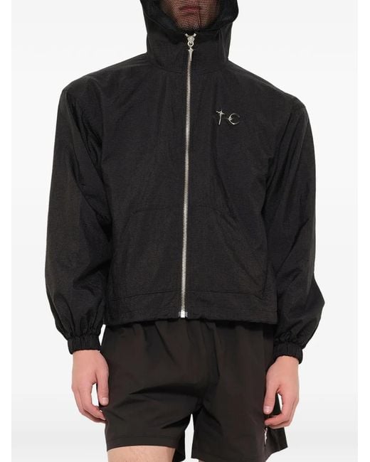 THUG CLUB Black Tc Fencing Jacket for men