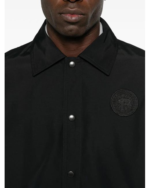 Canada Goose Jacke Mit Logo-Patch in Black für Herren