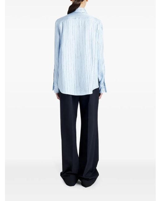 Proenza Schouler Blue Madison Shirt