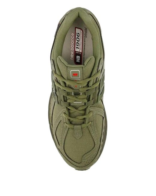 New Balance Green 1906R Lace-Up Sneakers for men