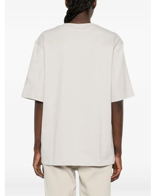 Adidas By Stella McCartney White Patterned T-Shirt