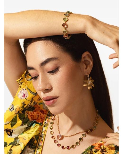 Irene Neuwirth Metallic Tourmaline Link Necklace