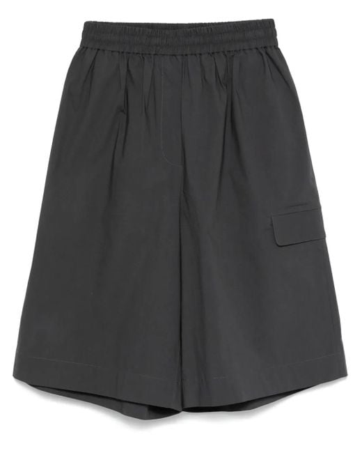 Remain Black Poplin Basketball Shorts