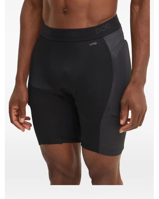 Pantalones Cortos A Paneles Poc de hombre de color Black
