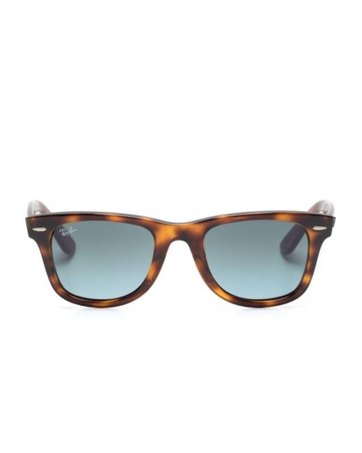 Ray-Ban Blue Wayfarer Ease Square-frame Sunglasses
