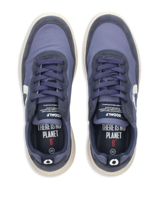 Ecoalf Blue Alcudia Panelled Sneakers for men