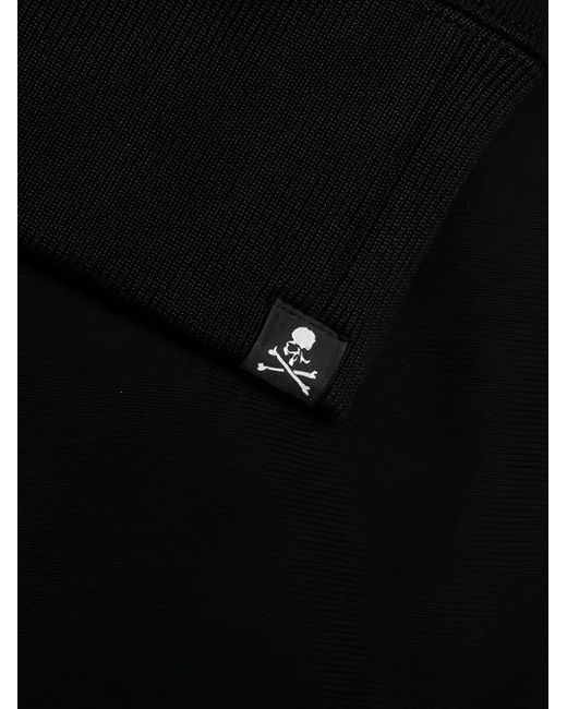 MASTERMIND WORLD Black Skull Crystal-Embellished Sweatshirt for men