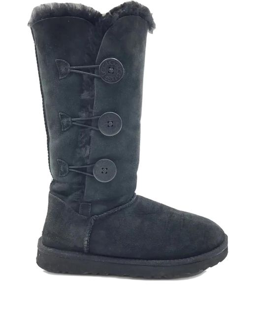 Bottes Bailey Button Triplet Ugg en coloris Blue
