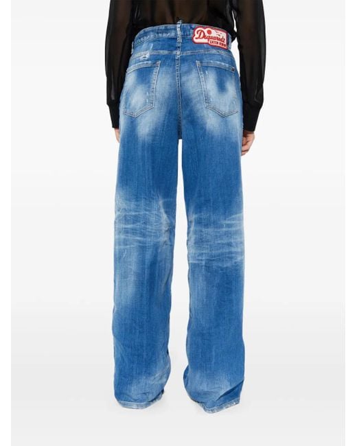 Vaqueros De Algodón DSquared² de color Blue