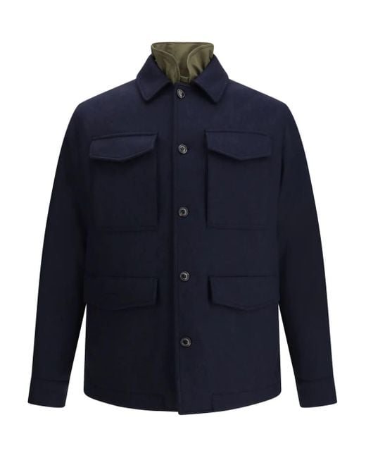Valstar Jacke mit Klappentasche in Blue für Herren