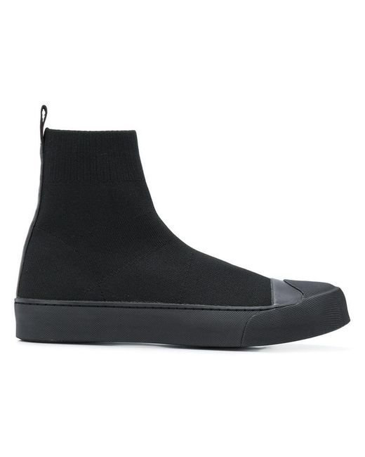 Neil Barrett Black Sock Shoe for men