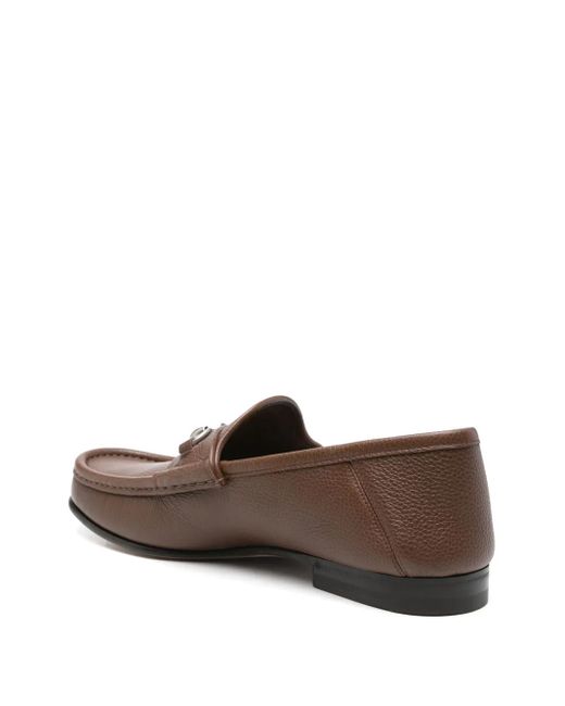 Gucci Brown Bryanne Loafers for men
