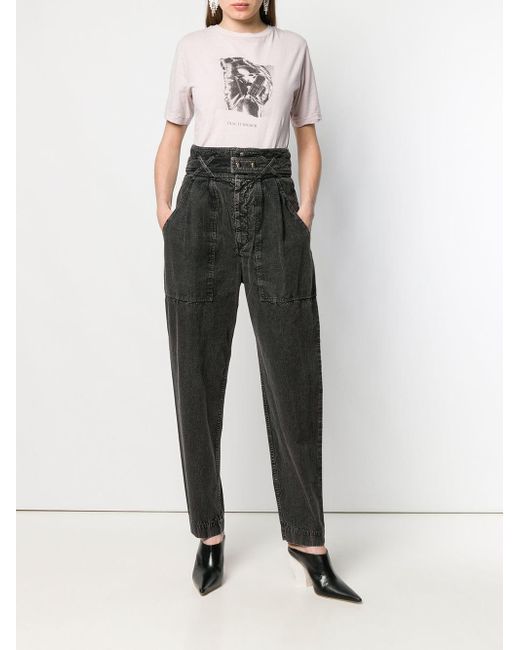 Pantalon Turner Isabel Marant en coloris Noir | Lyst