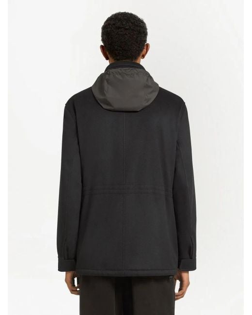 Zegna Black Elements Vetta Oasi Cashmere Over Jacket for men