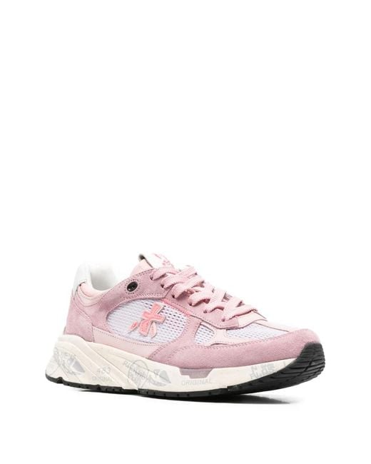 Premiata Pink Mased 8220 Sneakers