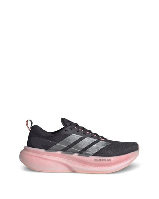 Adidas White Supernova Glide Running Sneakers