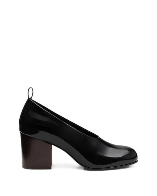 AMI Leren Pumps in het Black