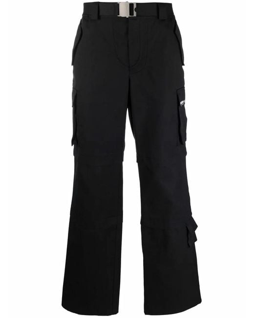 M I S B H V Black 90's Brad Cargo Trousers