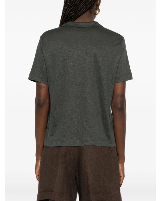 Majestic Filatures Gray Short-Sleeve T-Shirt